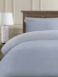 U.S. Polo Assn. True Navy Pure Cotton Chambray Duvet Set (British brand)