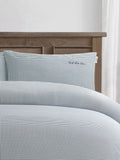 U.S. Polo Assn. Tornado Pure Cotton Gingham Duvet Set (British brand)