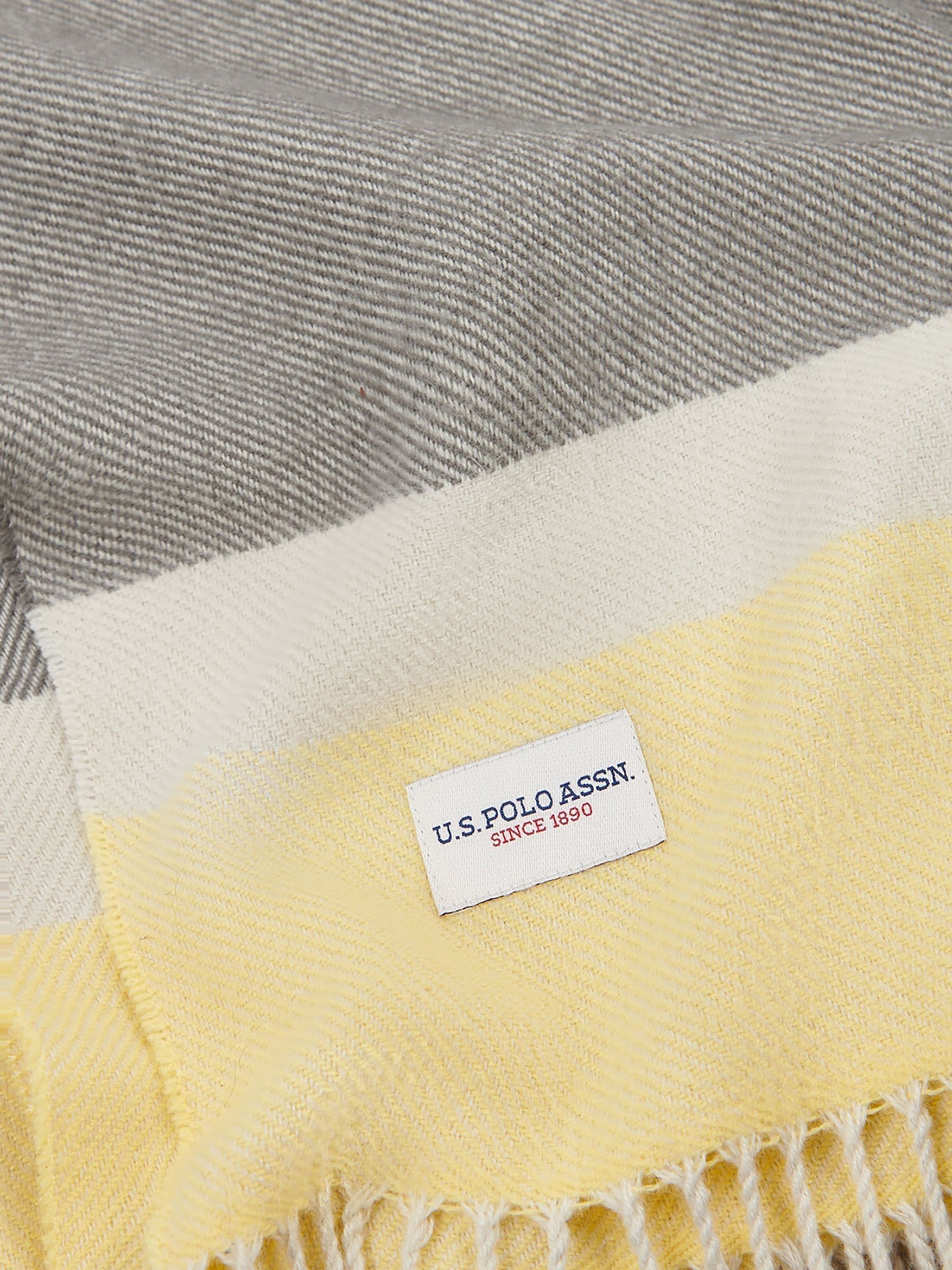 U.S. Polo Assn. Breton stripe throw (British brand)