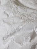 Shabby Chic by Rachel Ashwell white textured floral matelasse duvet cover set (British brand)