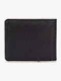 Fred Perry black coated polyester billfold wallet, imported from the UK