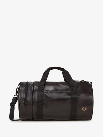 Next Fred Perry Tonal Classic Barrel Black Bag- Buy online at McGrocer