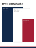 U.S. Polo Assn navy iris geometric cotton towel, UK version