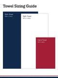U.S. Polo Assn. bright white pure cotton towel, imported from the UK