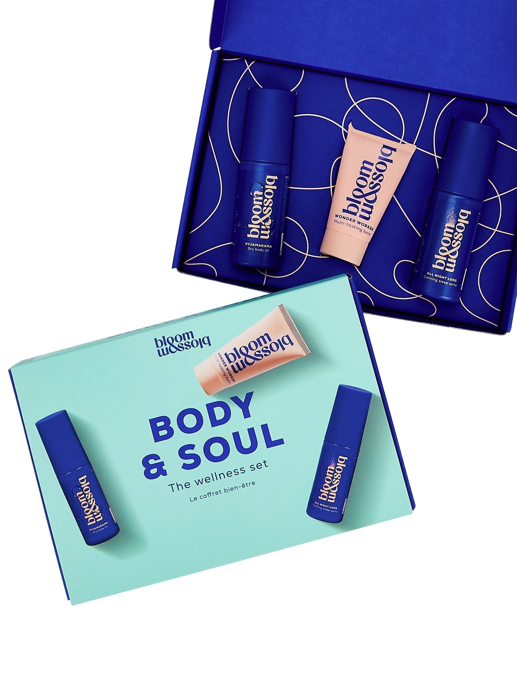 Bloom & Blossom Body and Soul Wellness Set gift box (British brand)