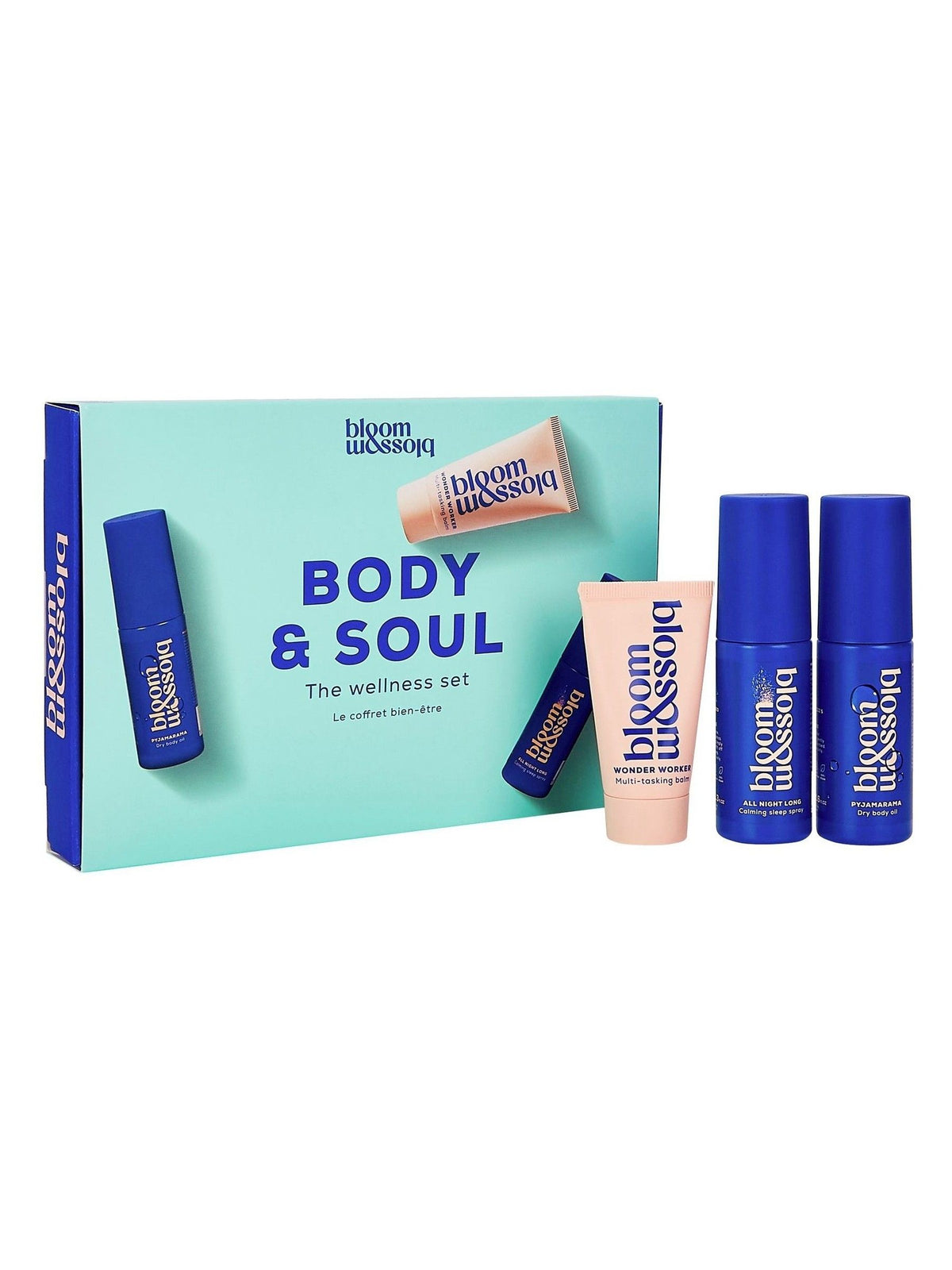 Bloom & Blossom Body and Soul Wellness Set gift box (British brand)