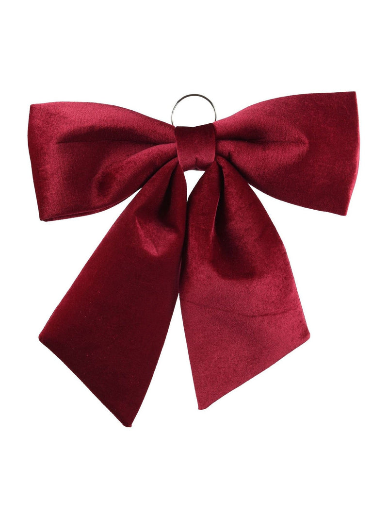 Decoris red giant tree topper bow 48cm (British brand)