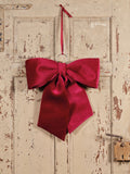 Decoris red giant tree topper bow 48cm (British brand)