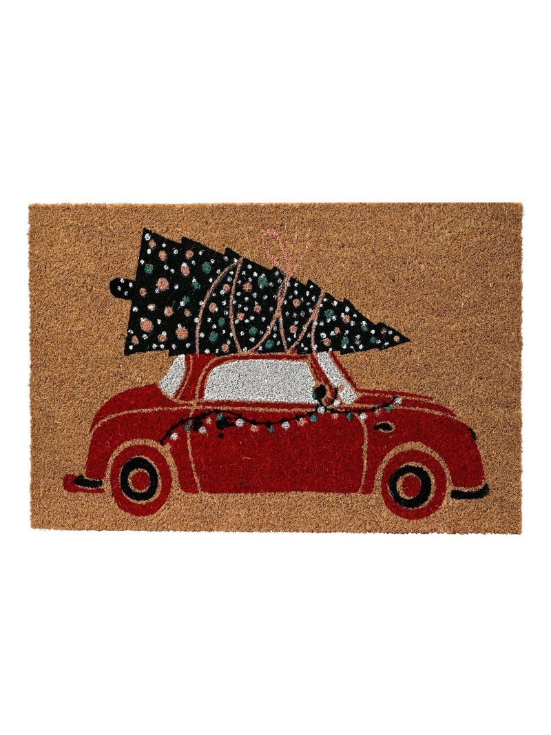 Decoris doormat car Christmas tree design 60x40 cm (British brand)