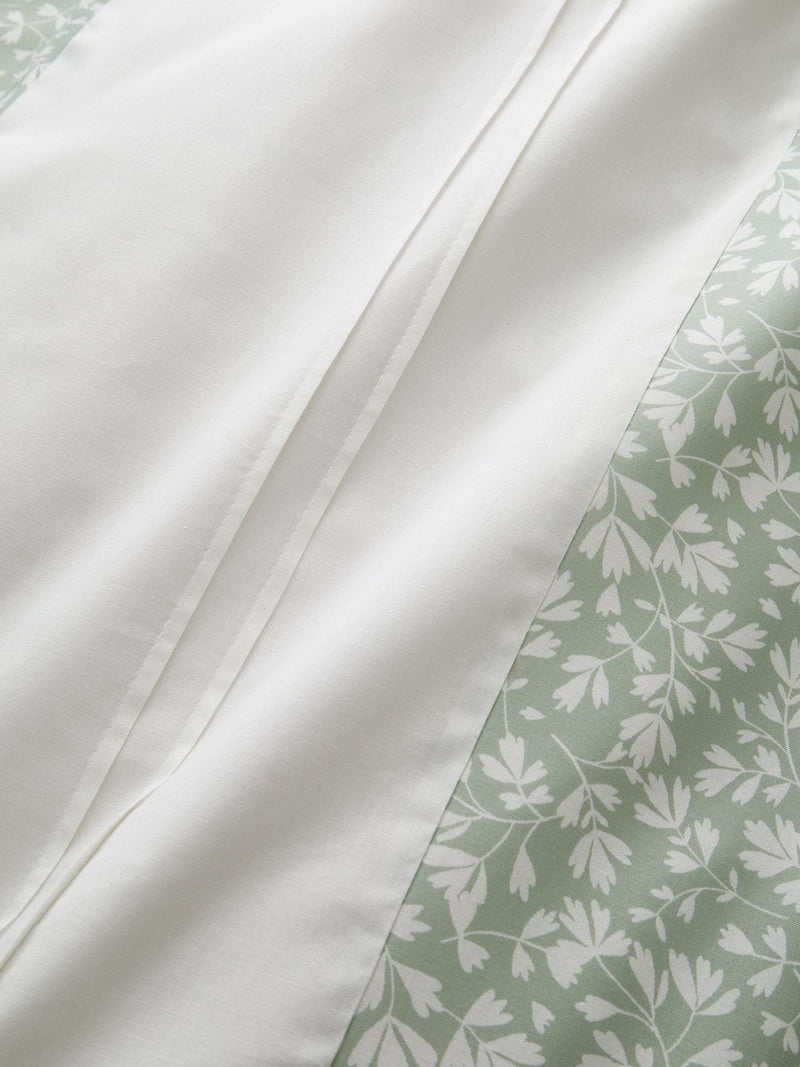 Dreams & Drapes Green Tess duvet cover set - British product