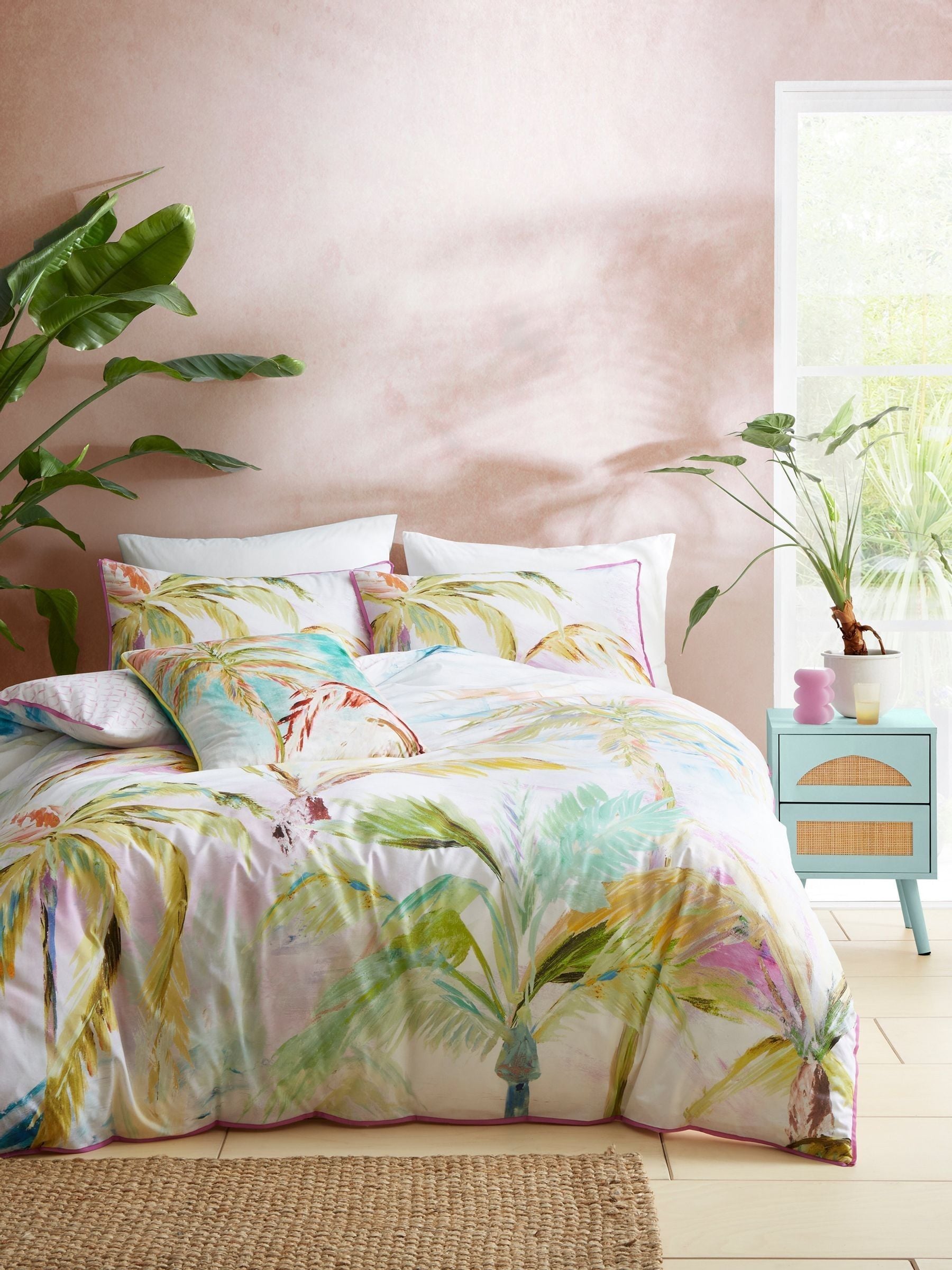 Appletree Green Leilani duvet cover set - British product