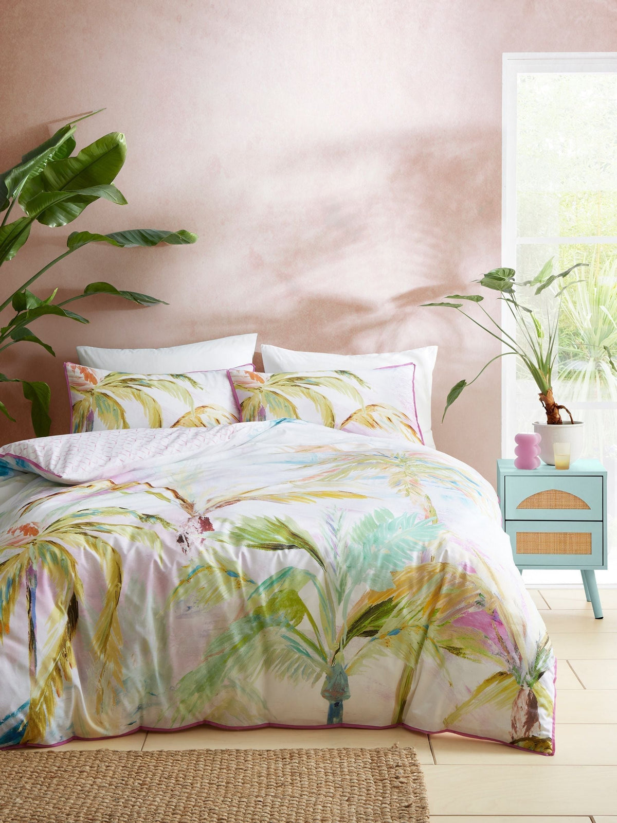 Appletree Green Leilani duvet cover set - British product