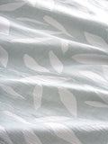 Appletree Green Emile Jacquard duvet cover set - British product