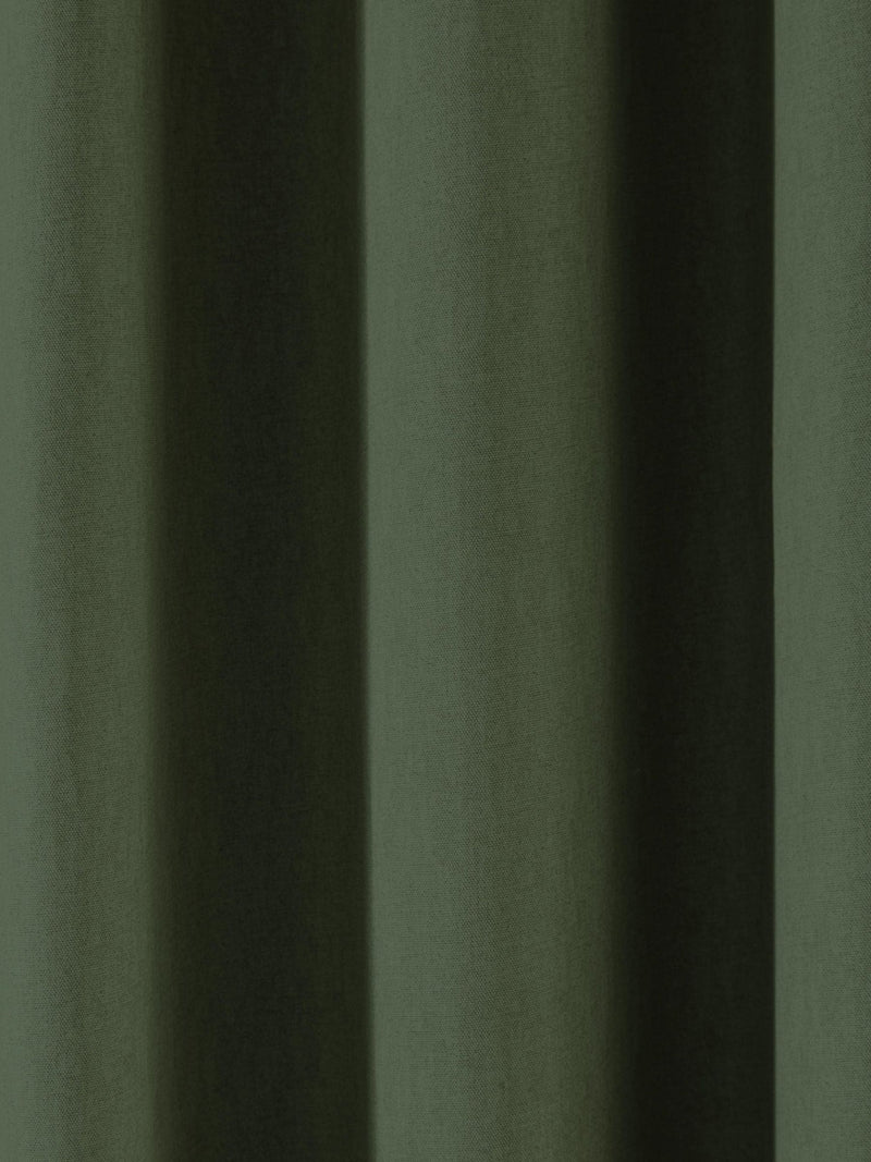 Fusion Cannes bottle green blackout curtains 229x183cm, UK version