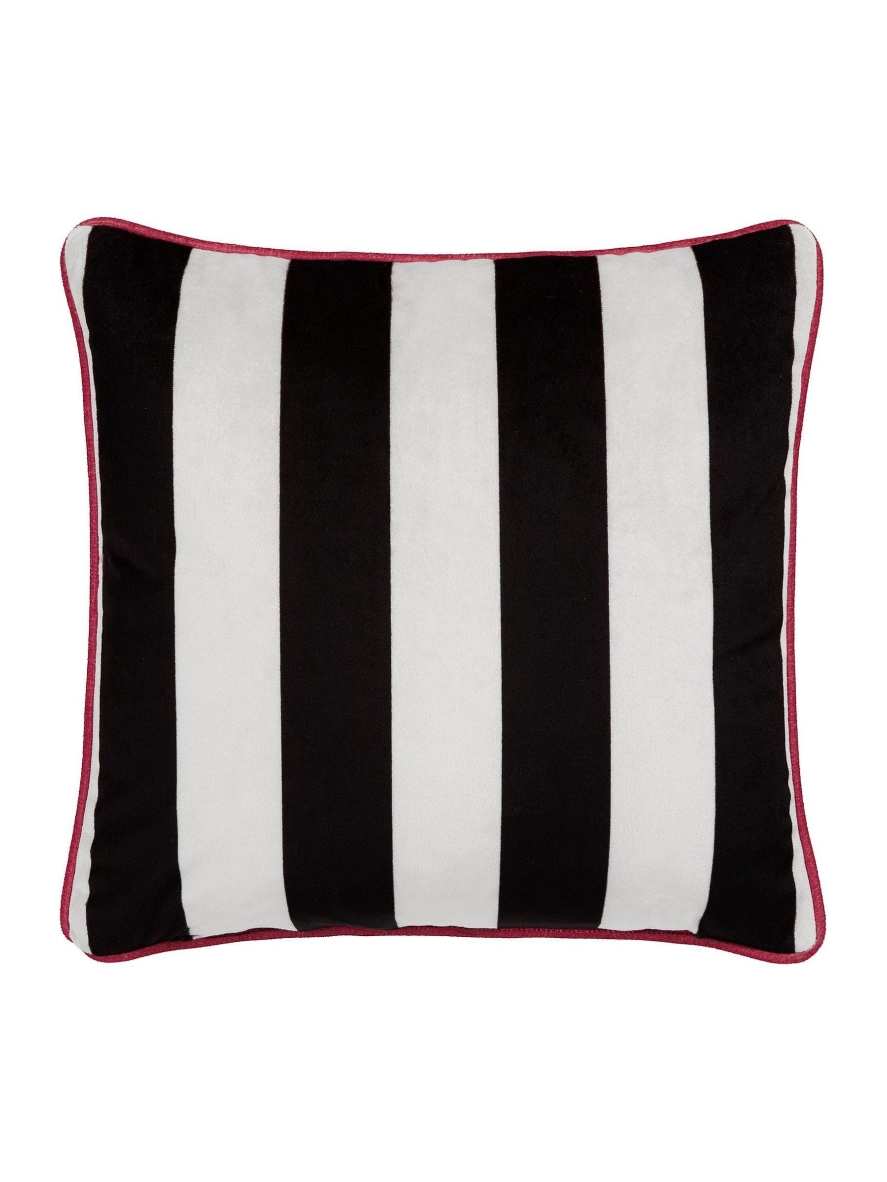 Laurence Llewelyn-Bowen lime hydrangea velvet cushion 43cm, UK version