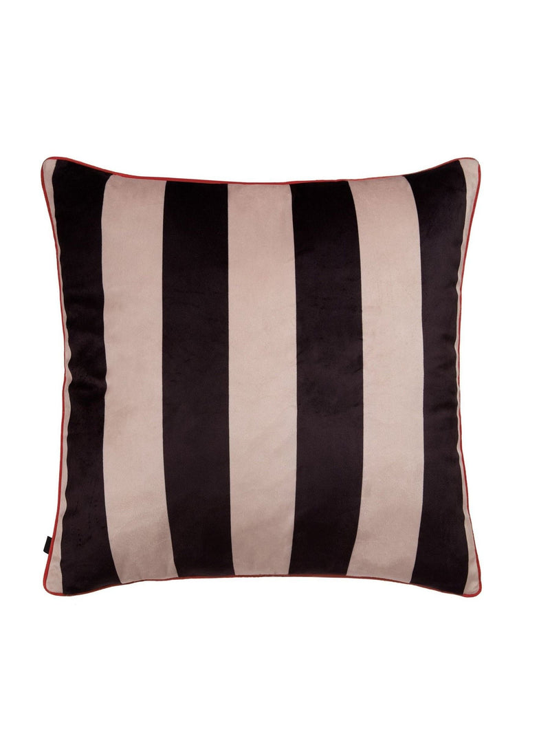 Laurence Llewelyn-Bowen black Festivo velvet cushion, imported from the UK