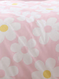 Bedlam Pink Retro Daisy Duvet Cover Set - British product