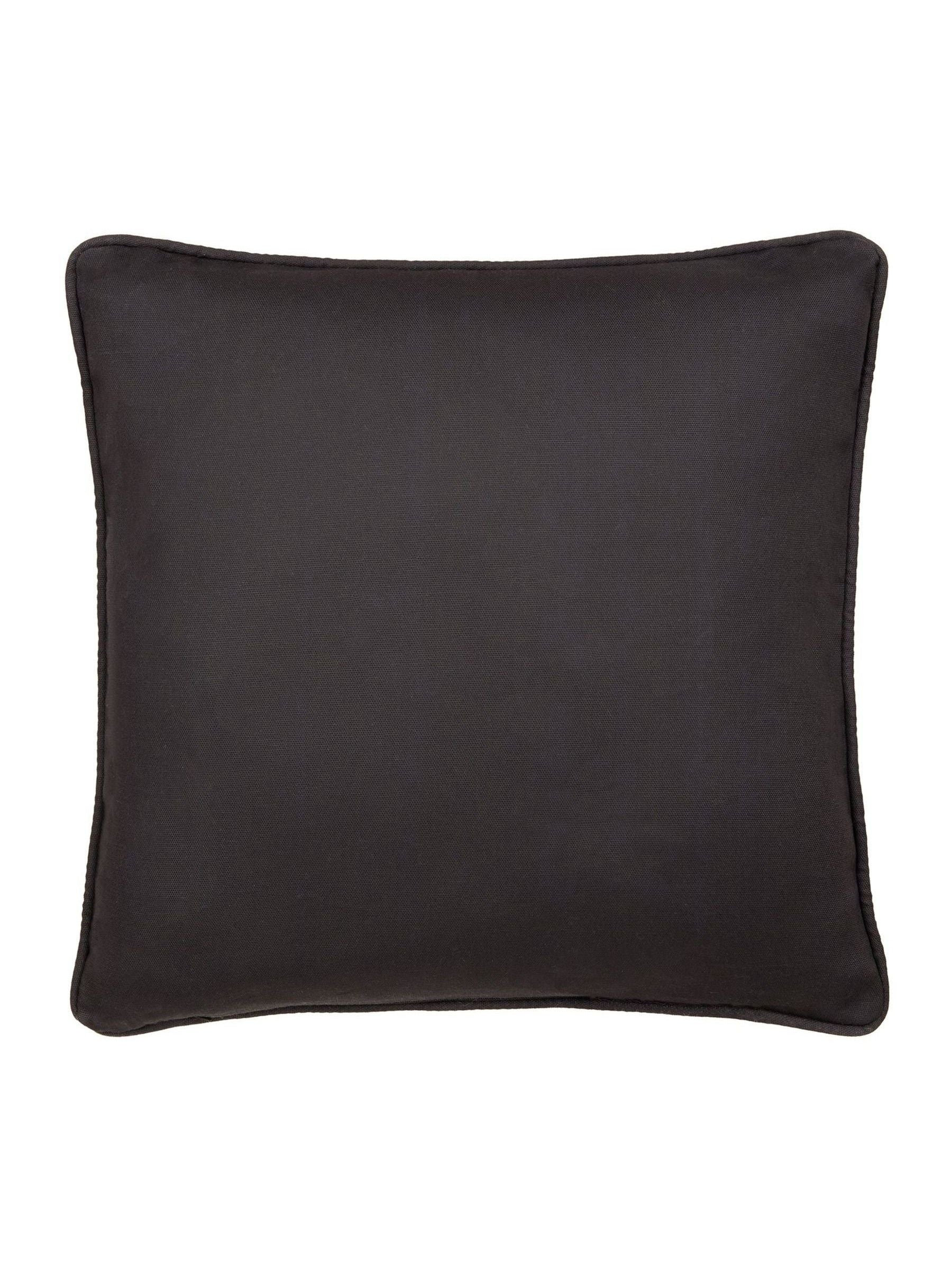 Fusion Black Rico cushion 43cm - British product