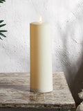 Lights4fun Natural TruGlow waterproof outdoor candle 30cm, UK version