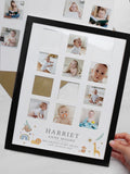 PMC personalised animal multi photo frame 38x30cm - British product