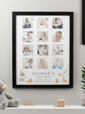 PMC personalised animal multi photo frame 38x30cm - British product