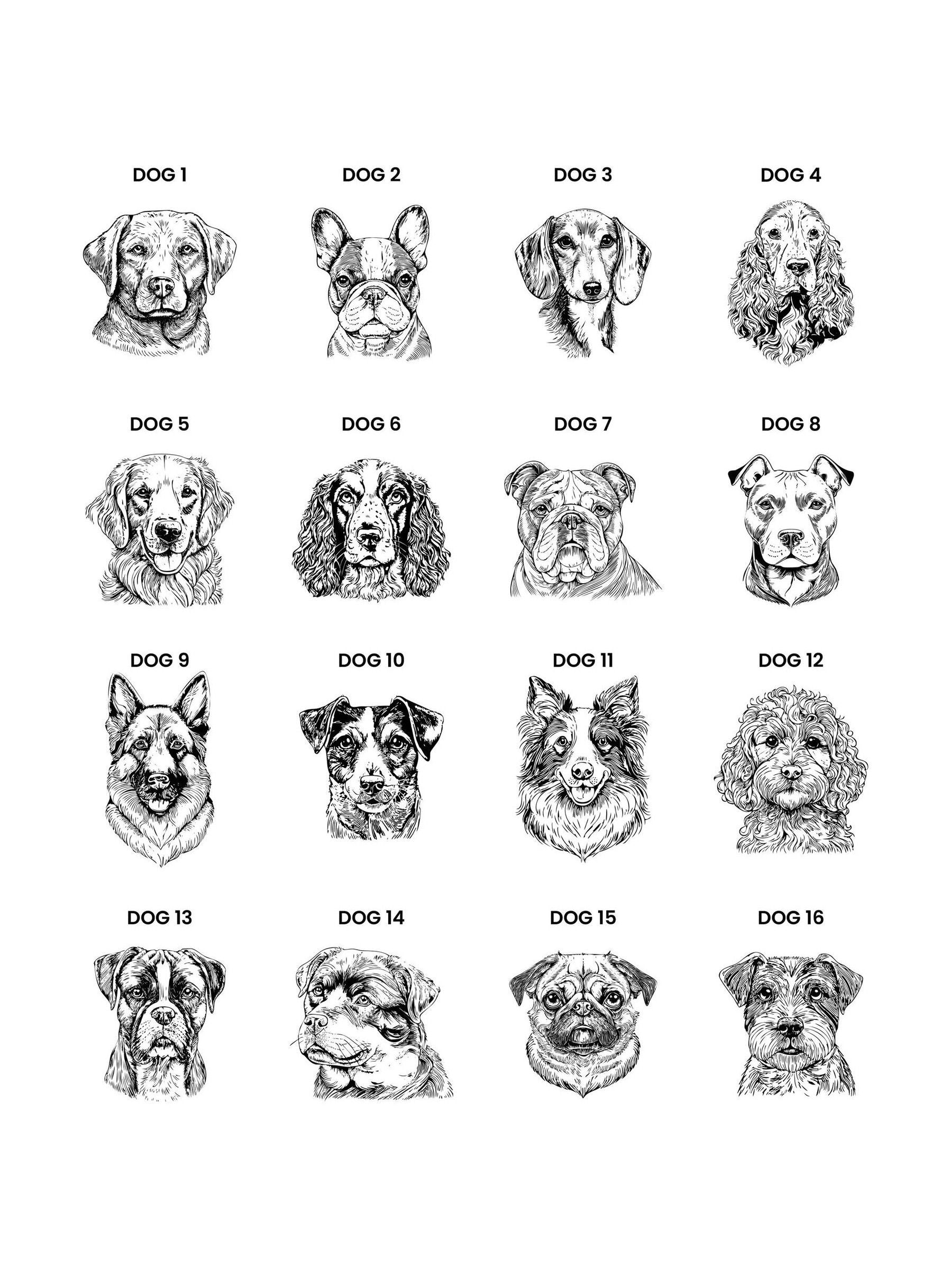PMC personalised dog breed treat jar 13cm, UK version