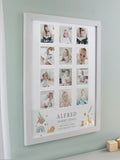 PMC personalised animals multi photo frame, UK version