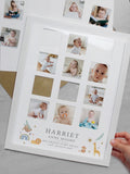 PMC personalised animals multi photo frame, UK version