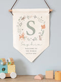 PMC Woodland Animal banner 28.5x23 cm, imported from the UK
