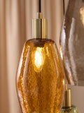 MADE.COM Isla cluster pendant light with tinted glass shades, UK version