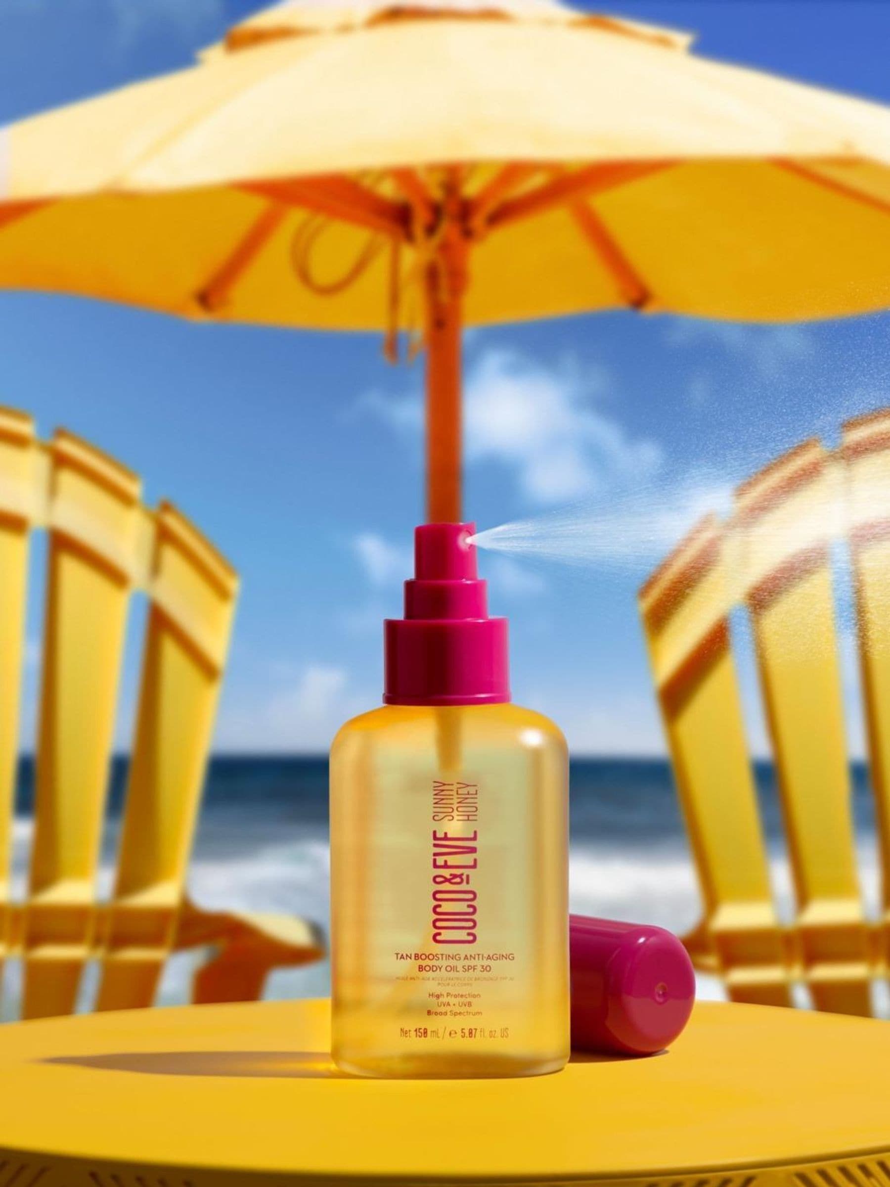 Coco & Eve Sunny Honey body oil 150ml - British product