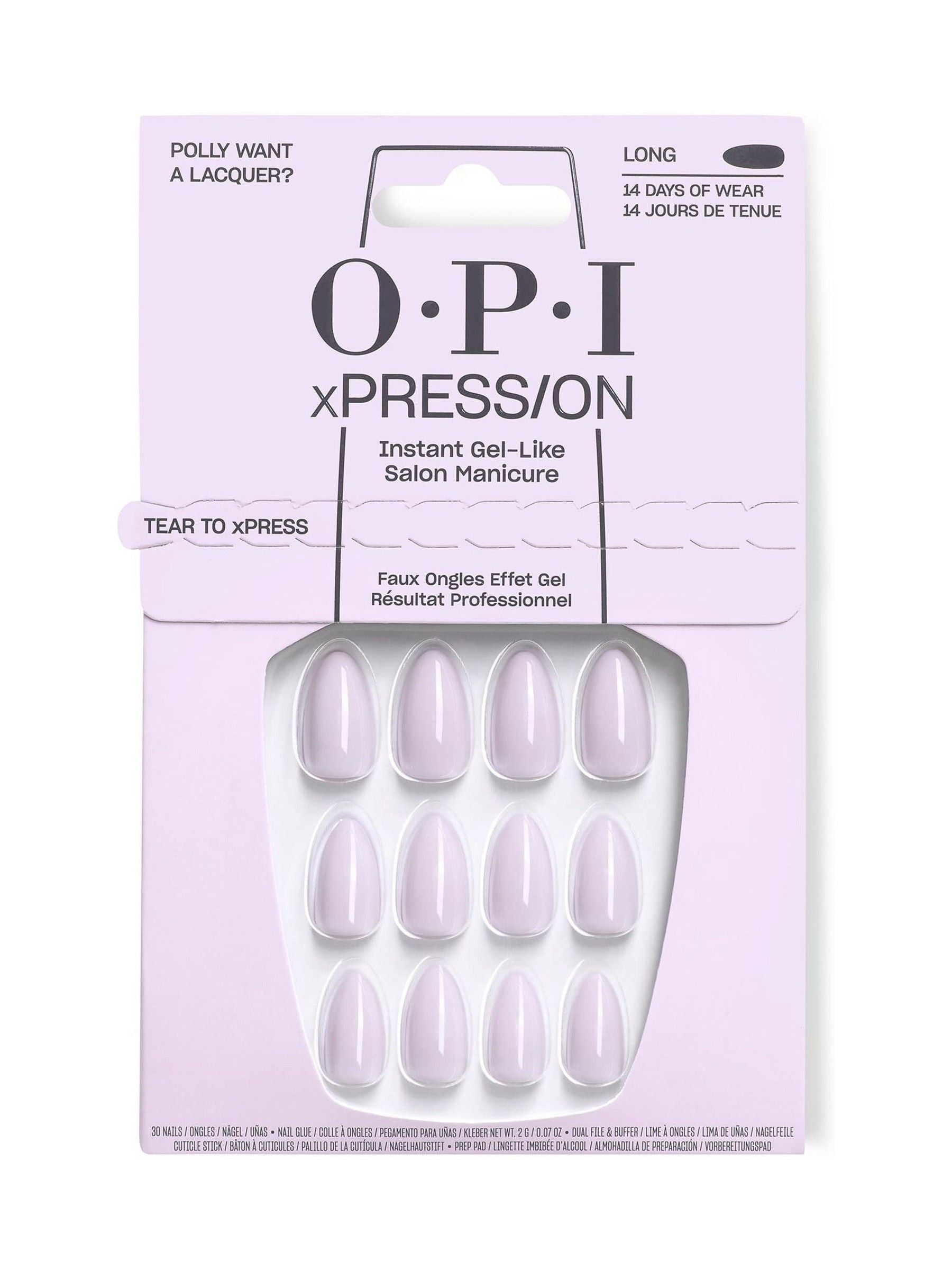 OPI Press On False Nails Long