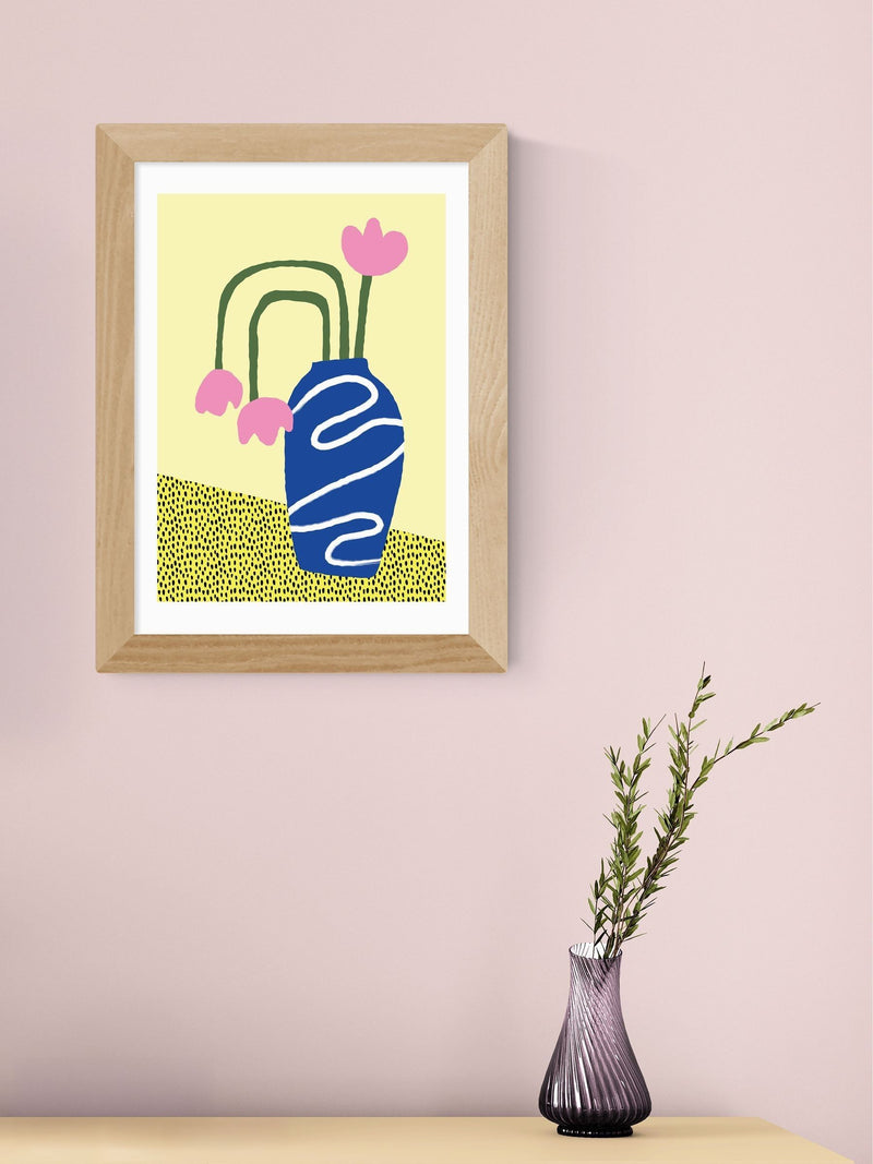 East End Prints art print Oak Wilted Flowers (British brand)