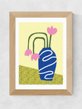 East End Prints art print Oak Wilted Flowers (British brand)