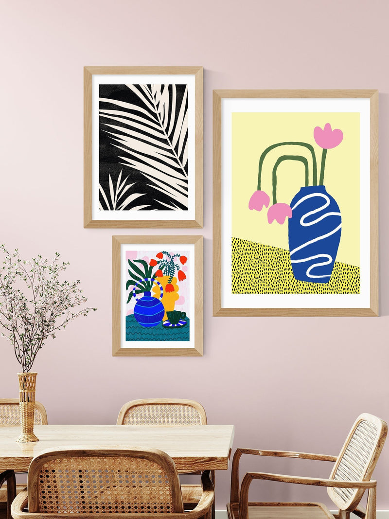 East End Prints art print Oak Wilted Flowers (British brand)