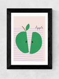East End Prints Big Green Apple art print, UK version