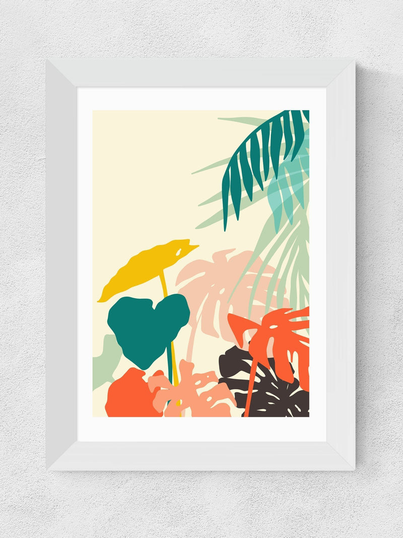 East End Prints tropical framed art print, UK version
