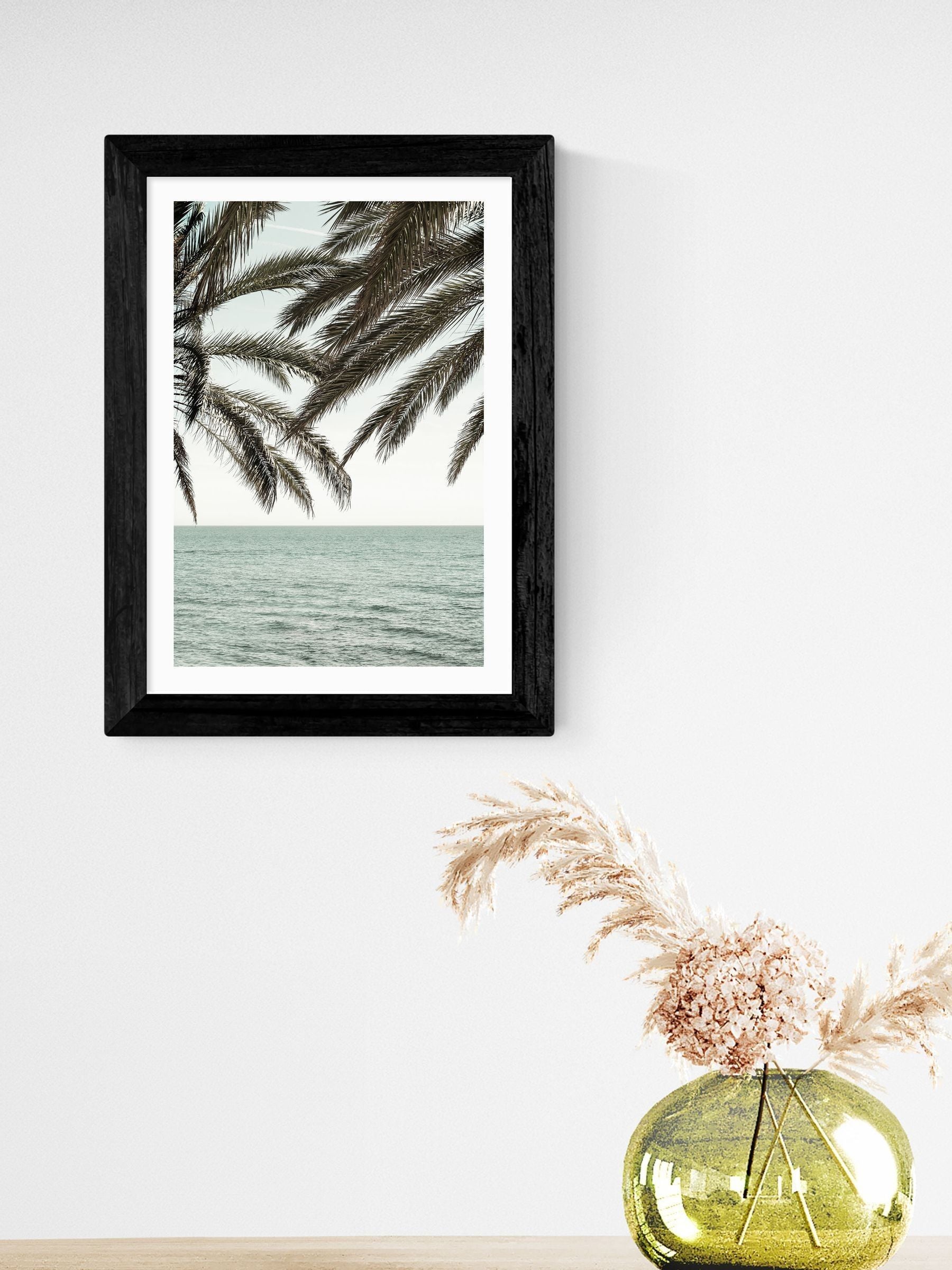 East End Prints Black Solaris 4 framed art print, imported from the UK