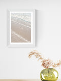 East End Prints White Beach 4 framed art print - British product