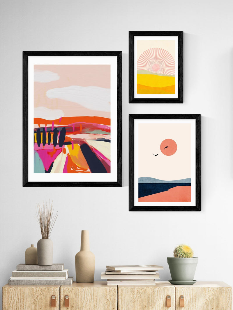 East End Prints Once Upon A Time framed art print (British brand)