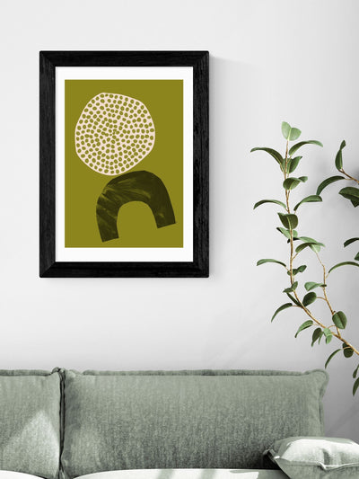 Next East End Prints Black Raia Framed Art Print- Buy online at McGrocer