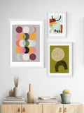 East End Prints White Raia framed art print - British product