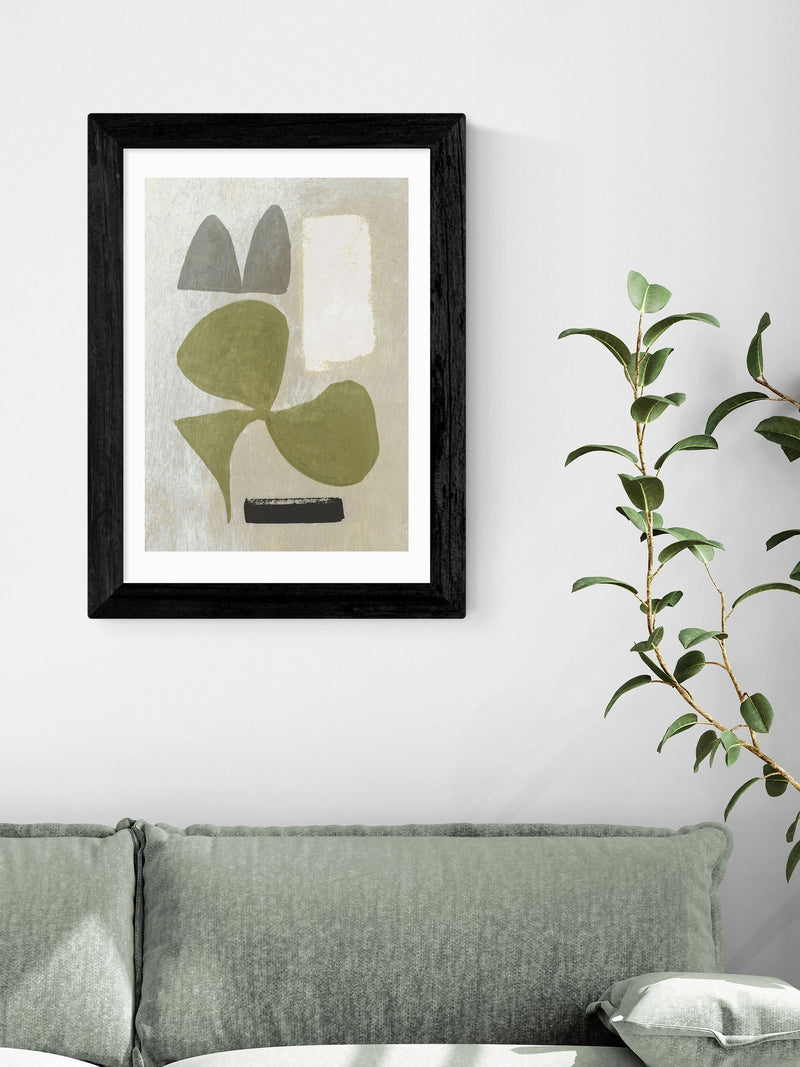 East End Prints Black Guided framed art print - British product