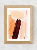 East End Prints Oak Minimalist Painting IV Framed Art Print