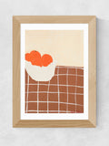 East End Prints framed art print Oak Oranges, UK version