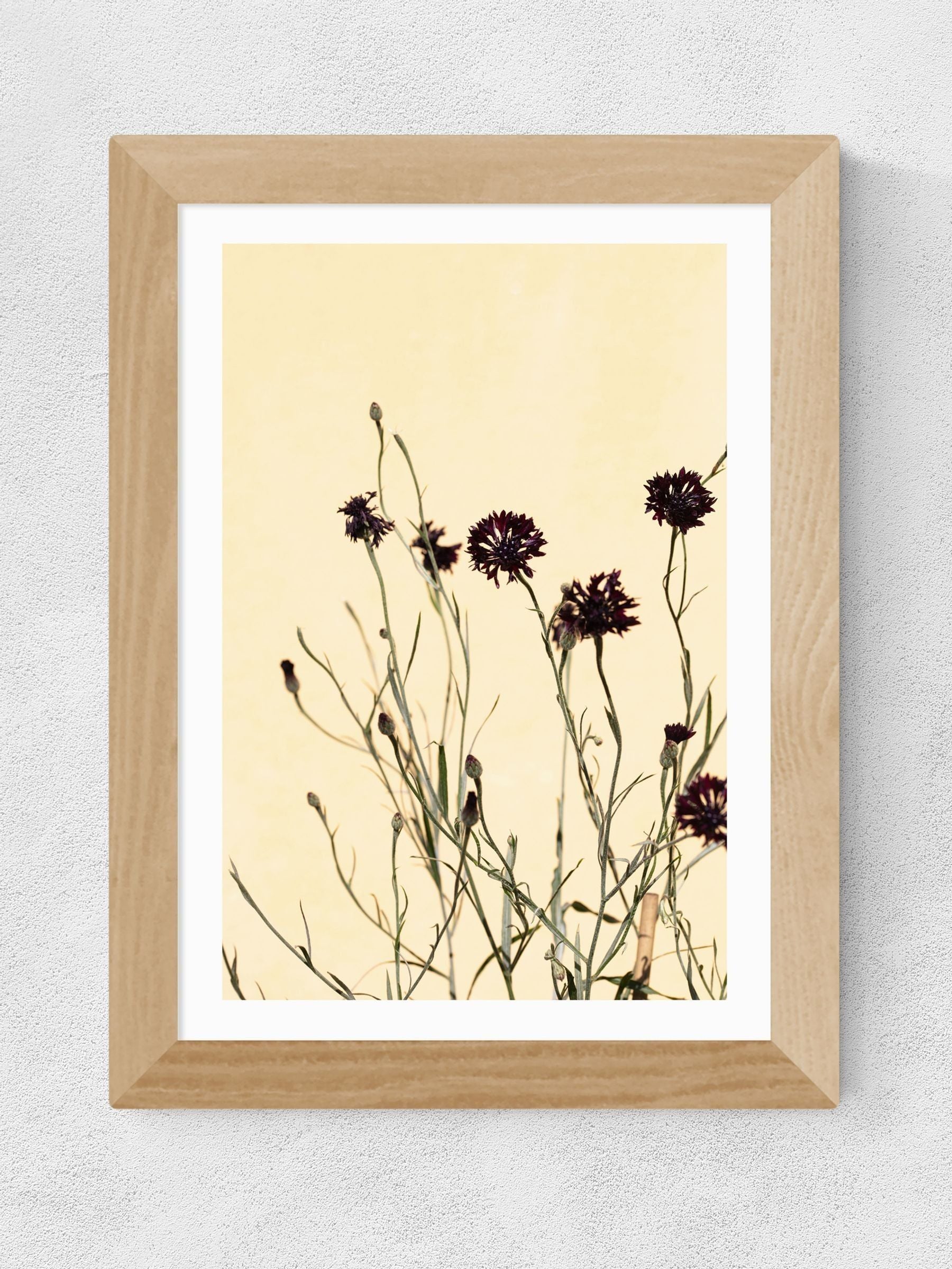 East End Prints Oak Withered Flowers Framed Art Print