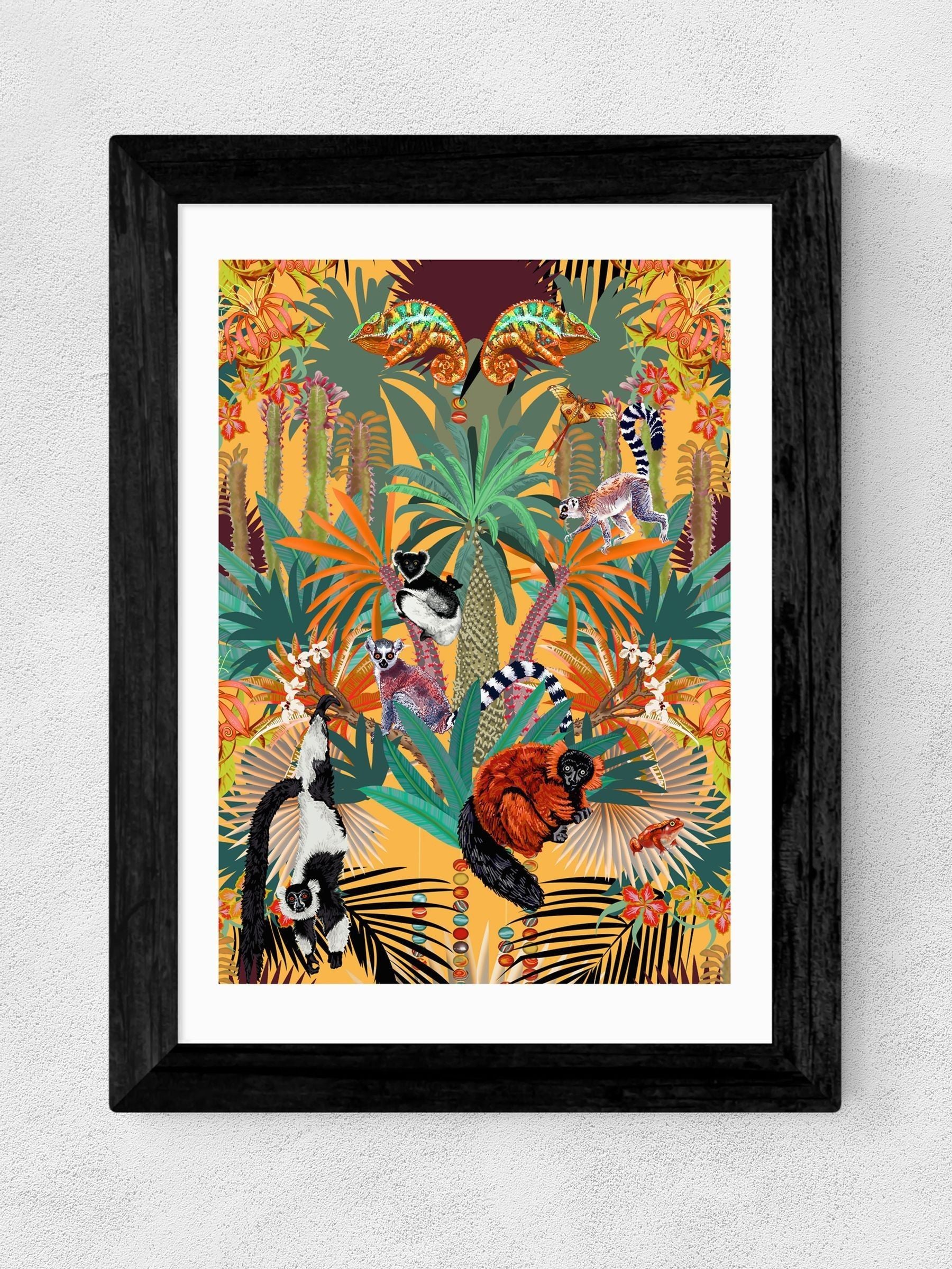 East End Prints Treetop Tango art print - British product