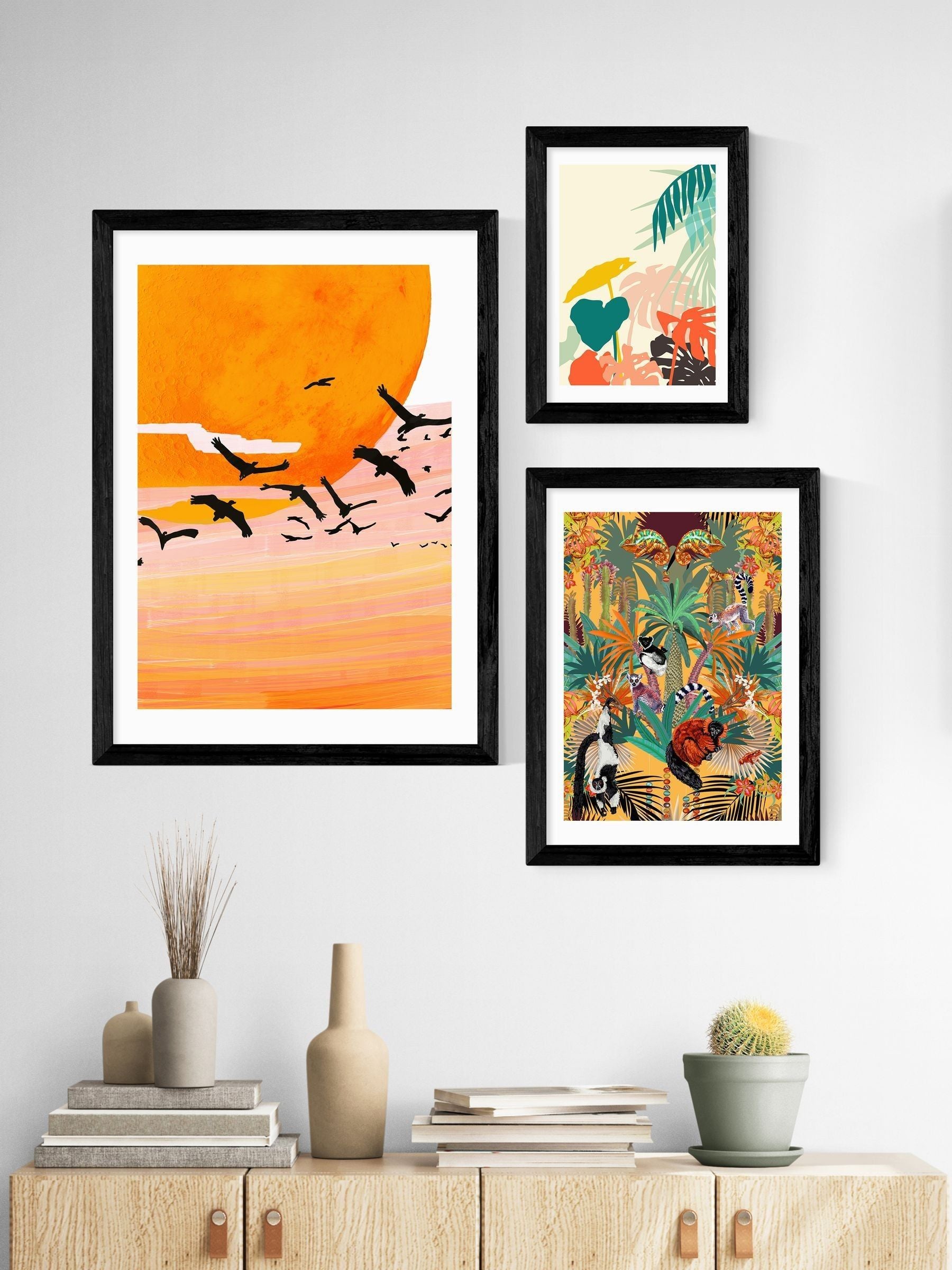 East End Prints Treetop Tango art print - British product