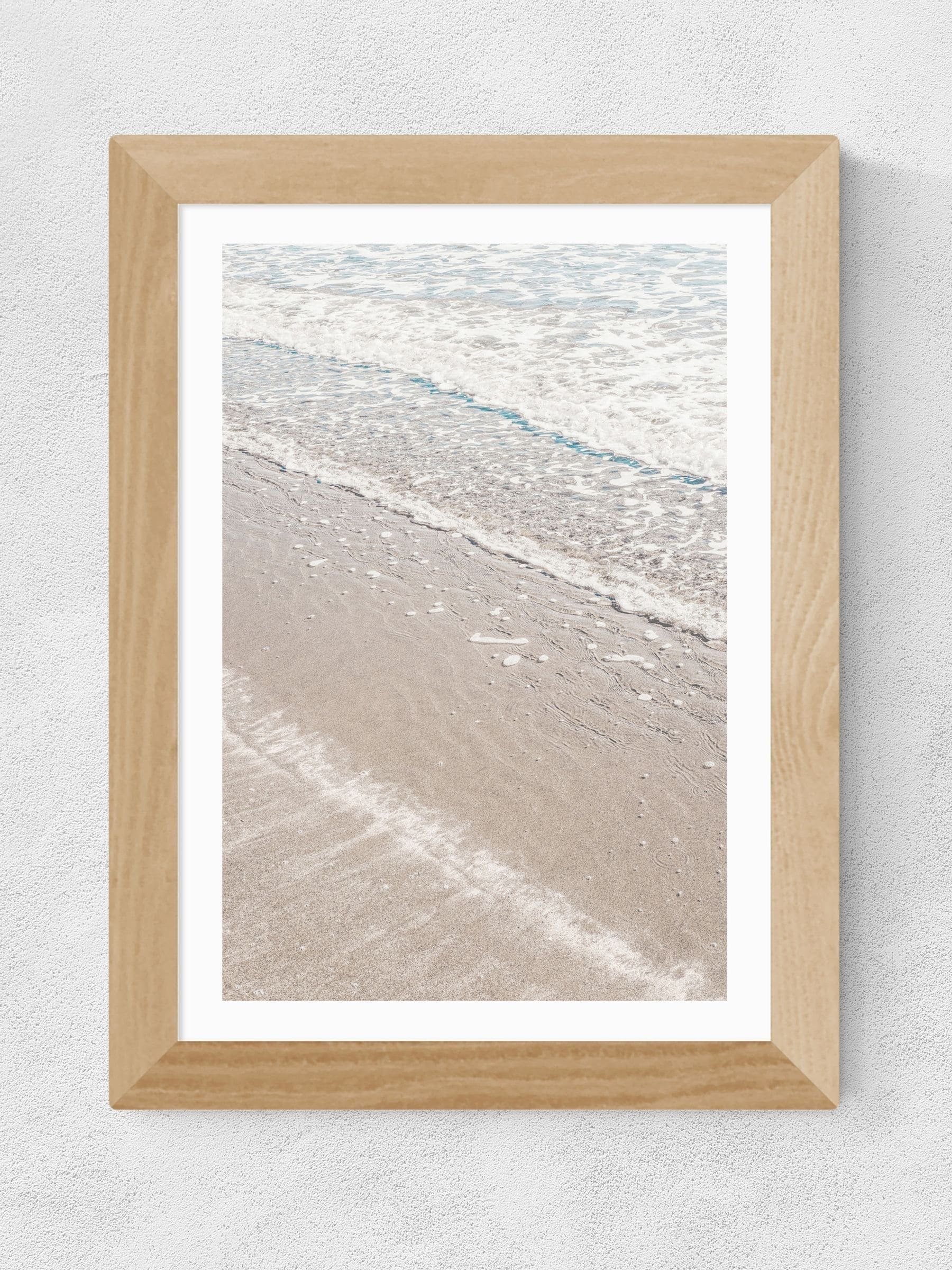 East End Prints Oak Beach 4 framed art print - British product