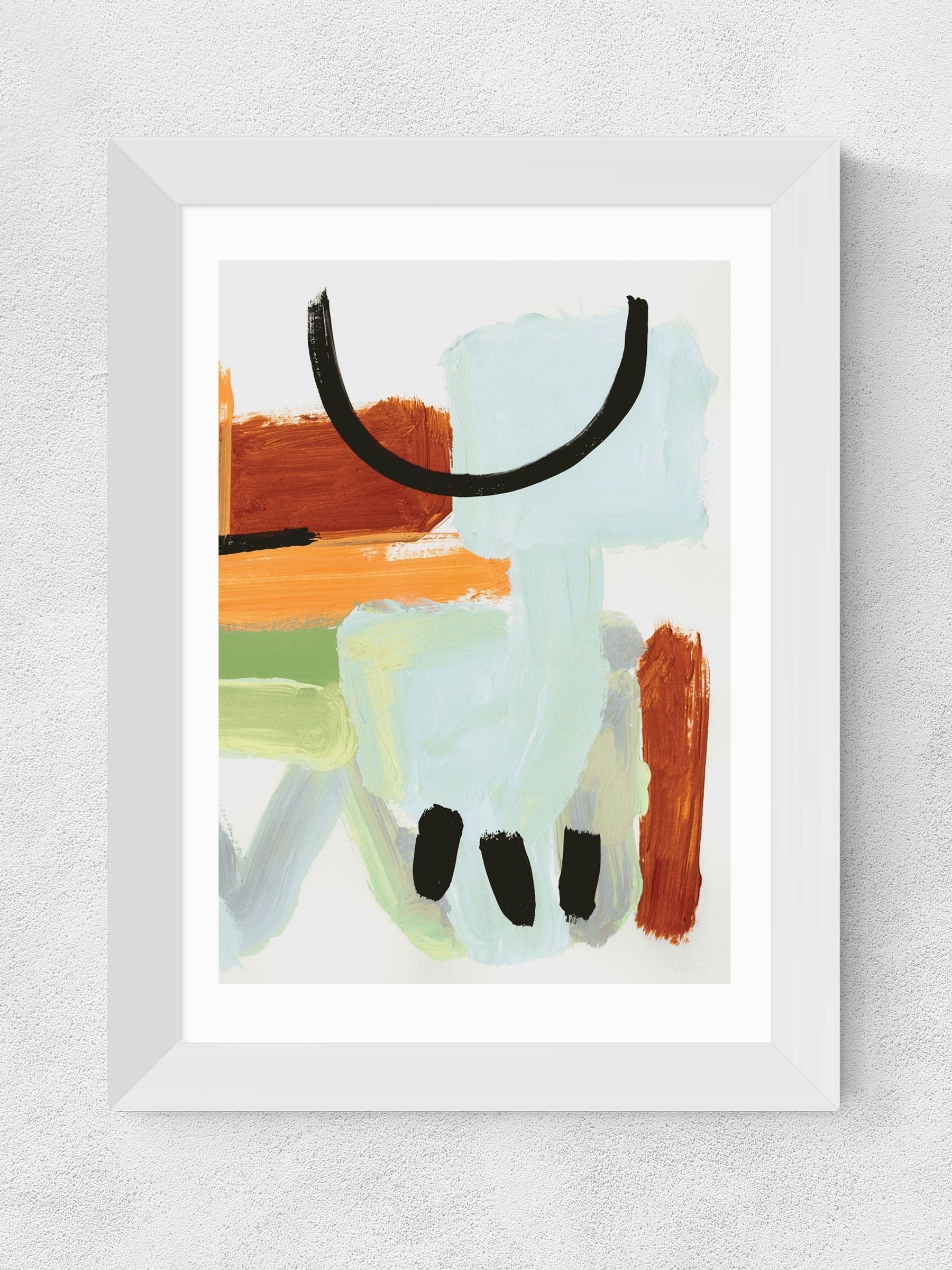 East End Prints White Buggin framed art print - British product